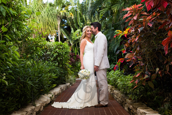 The gardens throughout the resort give your photographs a true tropical feel.