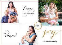 Hubbell Family Christmas Cards
