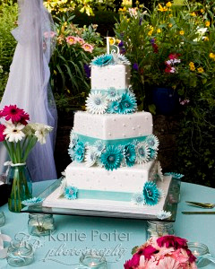 The French Confection wedding cake for Mandy and Charlie